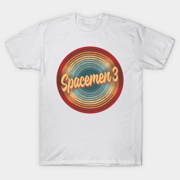 Spacemen 3 Vintage Circle T-Shirt by musiconspiracy